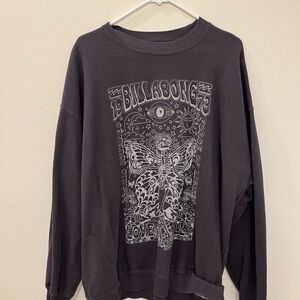 Billabong Charcoal Graphic Sweatshirt
